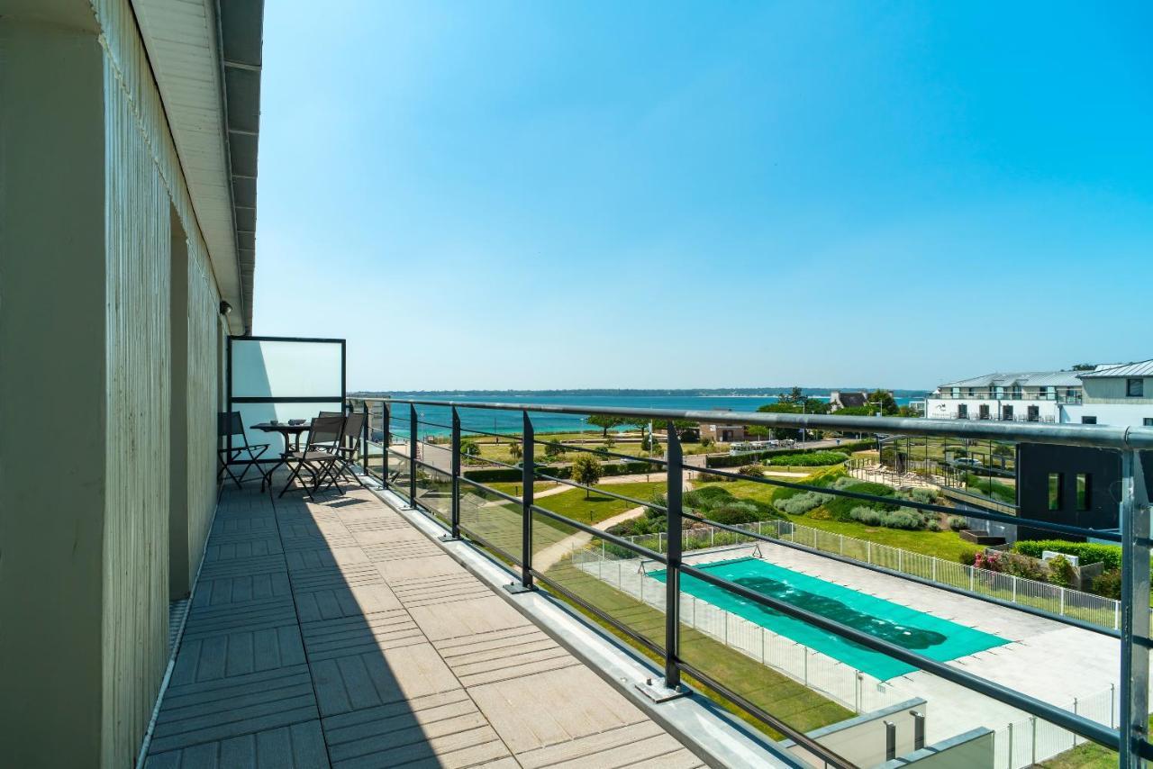 קונקרנו Les Thermes 530 - Vue Mer A 100M De La Plage מראה חיצוני תמונה